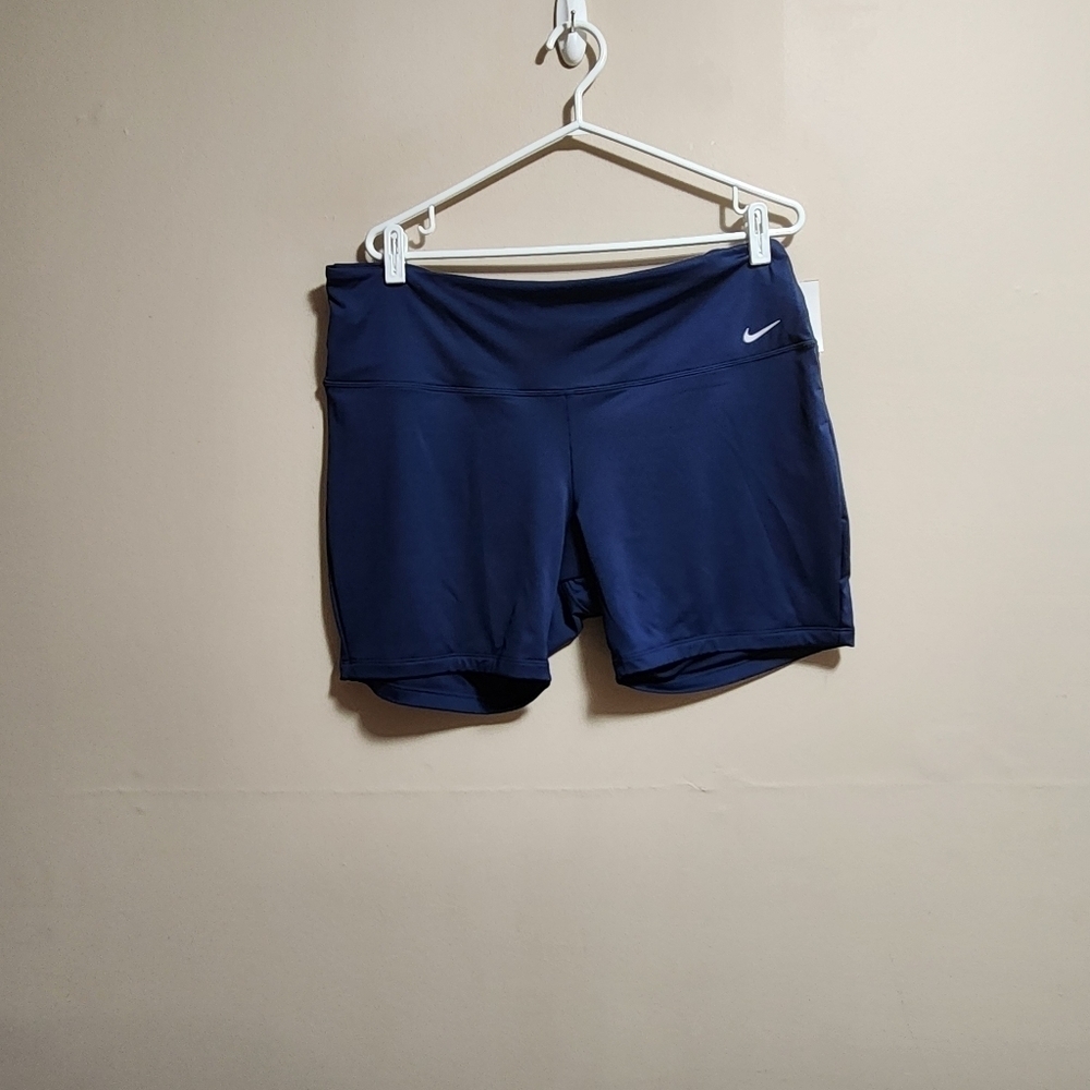 Nike biker short,swimming color dark blue size 1X